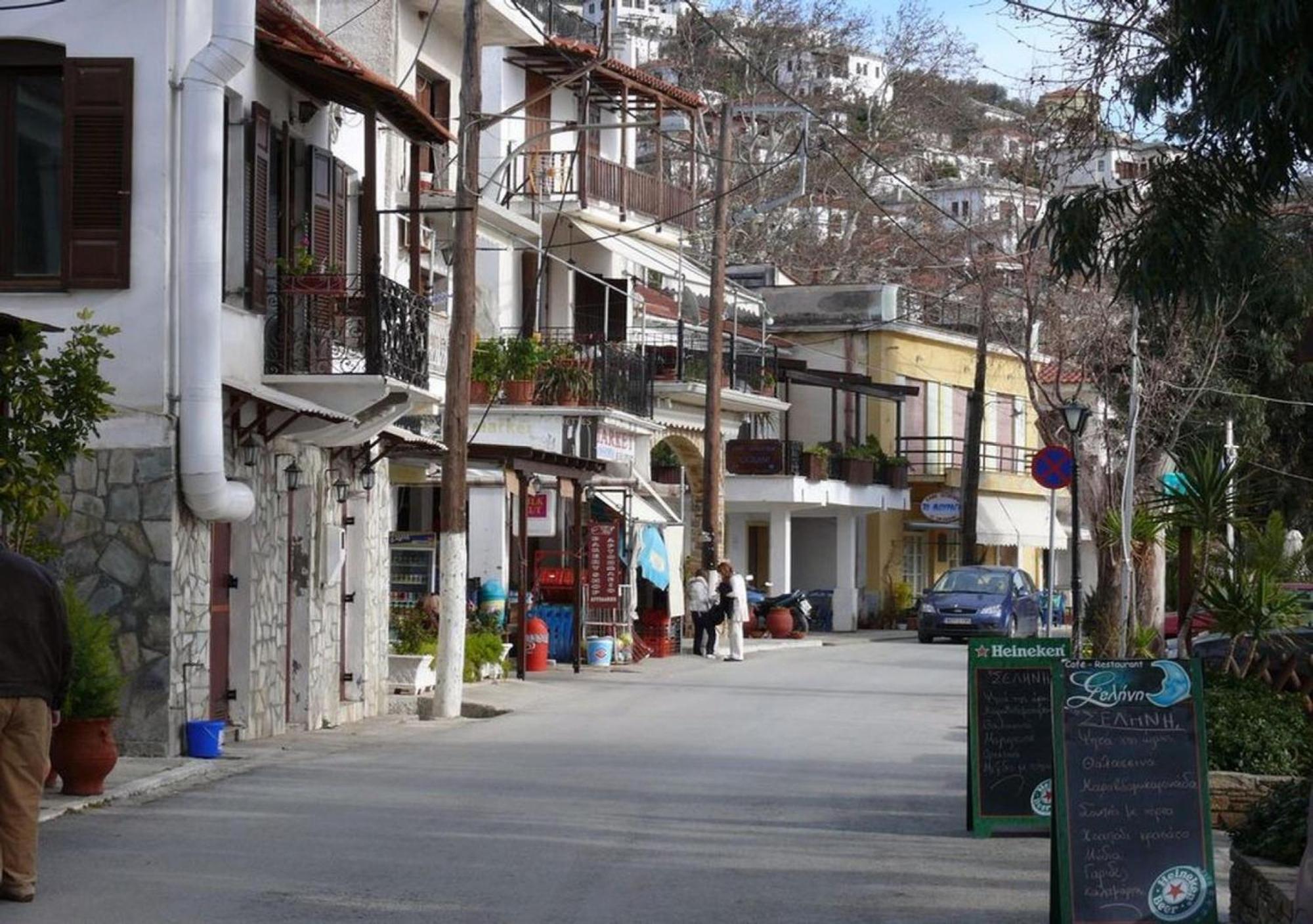 Afissos Seaside Cottage Bagian luar foto